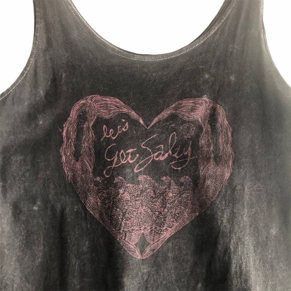 SALT LIFE LET'S GET SALTY MERMAID HEART TANK TOP - Picture 3 of 5